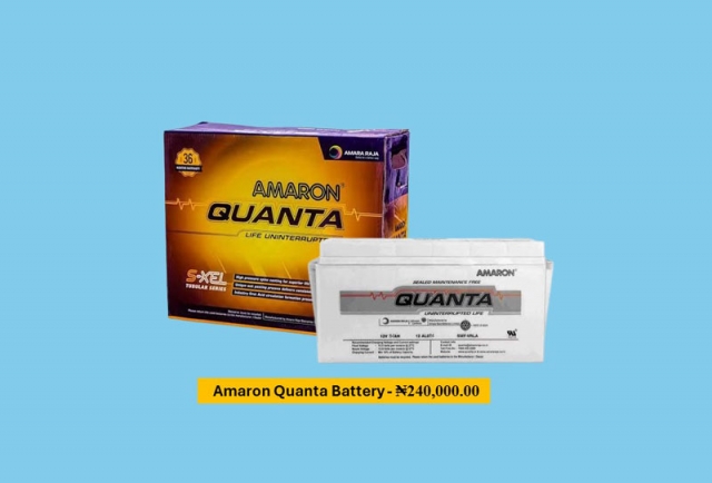 Amaron Quanta Battery | jmsoltech.com